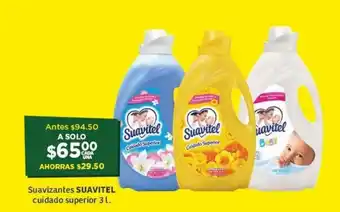 Suavizantes SUAVITEL Cuidado Superior 3L