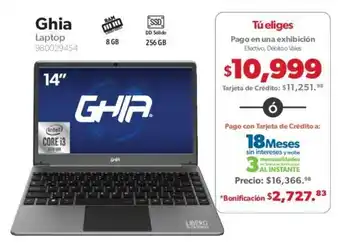 Ghia - 14" Laptop 980029454