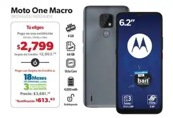 Sam's Club Moto One Macro oferta