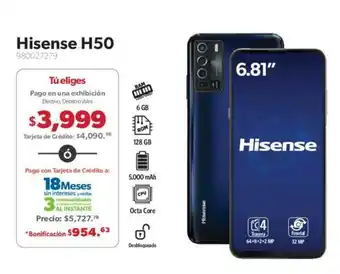 Sam's Club Hisense H50 980027279 oferta