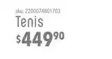 DelSol Tenis oferta