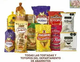 Fresko Tostadas y totopos del departamento de abarrotes oferta