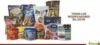 Fresko Todos los modificadores de leche oferta