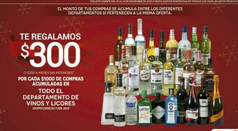 La Comer Vinos y licores oferta