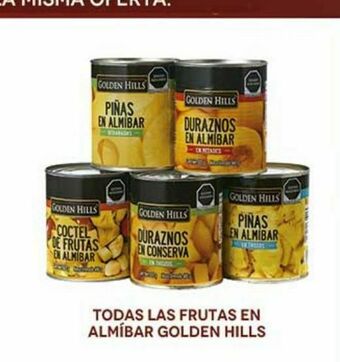 La Comer Frutas enlatadas golden hills oferta