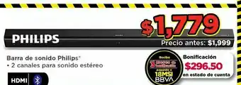 Bodega Aurrerá Barra de sonido philips oferta