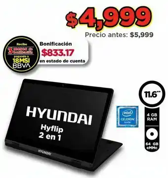 Bodega Aurrerá Laptop hyundai oferta