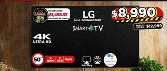 Bodega Aurrerá Smart tv lg oferta