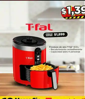 Bodega Aurrerá Freidora de aire t-fal oferta