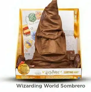 Bodega Aurrerá Wizarding worl sombrero oferta