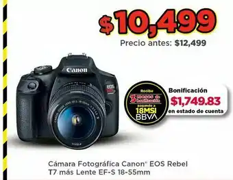 Cámara de fotos canon