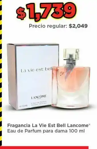 Bodega Aurrerá Perfumería lancôme la vie est belle oferta