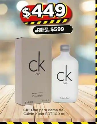 Bodega Aurrerá Perfumería calvin klein oferta