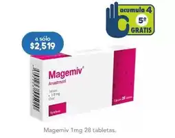 Farmacia San Pablo Magemiv - 1mg 28 tabletas oferta