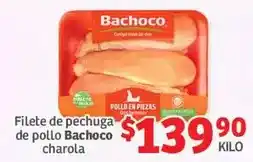 Soriana Híper Bachoco - filete de pechuga de pollo oferta