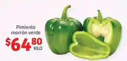 Pimiento morrón verde