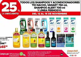 DelSol Shampoo oferta