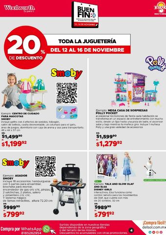 Woolworth Juguetes oferta