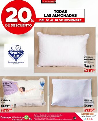 Woolworth Almohada oferta