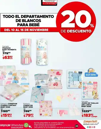 Woolworth Ropa de cama de bebé oferta