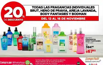 Woolworth Fragancias oferta