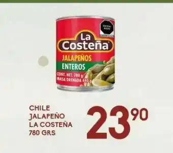 Jalapeño la costeña 780 gr