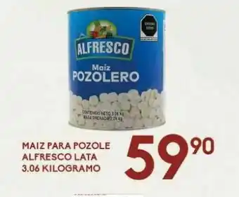 Alsuper Granos de maiz pozolero alfresco oferta
