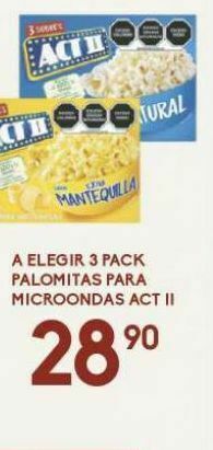 Alsuper Palomitas act ii oferta
