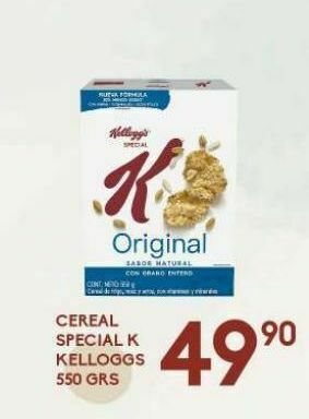 Alsuper Cereales special k oferta