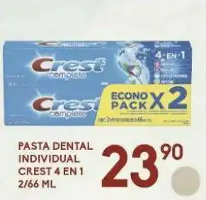 Alsuper Pasta de dientes crest 4 en 1 oferta