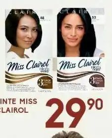 Alsuper Tintes para cabello miss clairol oferta