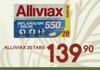 Alliviax 20 tabletas
