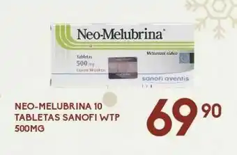 Alsuper Neo-melubrina 10 tabletas sanofi wtp 500mg oferta