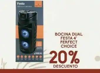 Bocinas perfect choice
