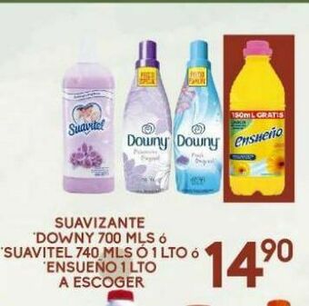 Alsuper Suavizante de telas downy oferta