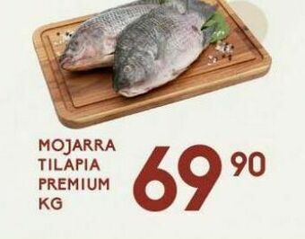 Alsuper Pescado mojarra tilapia kg oferta