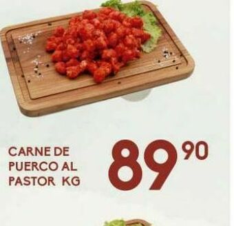 Alsuper Carne de cerdo al pastor kg oferta