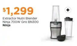 Chedraui Extractor Nutri Blender Ninja oferta