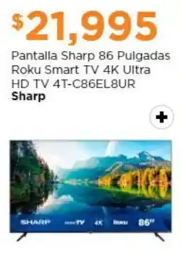 Chedraui Pantalla Sharp oferta
