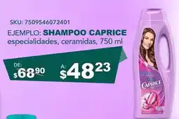 Woolworth Caprice - shampoo oferta