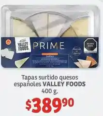 Valley foods - tapas surtido quesos espanoles