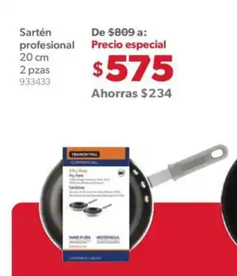 Sarten Profesional 20cm 2 pzas
