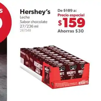 Sam's Club Hershey's Leche Sabor Chocolate 274/236ml oferta