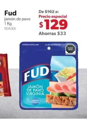 Sam's Club Fud Jamon de Pavo 1kg oferta