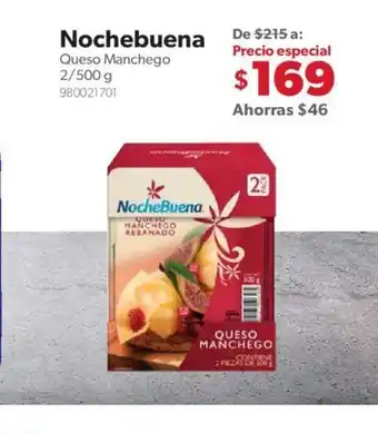 Nochebuena Queso Manchego 2/500g