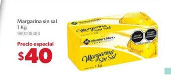 Sam's Club Margarina Sin Sal 1kg oferta