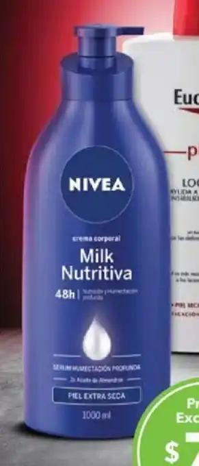 Sam's Club Nivea Milk Crema para Piel extra seca 1L oferta