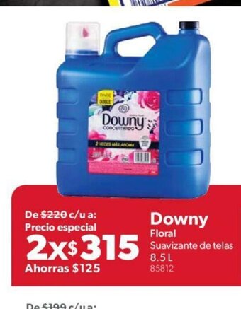 Sam's Club Downy Floral Suavizante de Telas 8.5L oferta