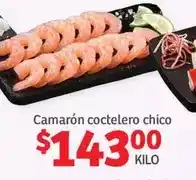 Soriana Híper Camarón coctelero chico oferta