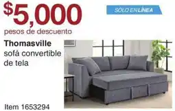 Costco Thomasville sofá convertible de tela oferta